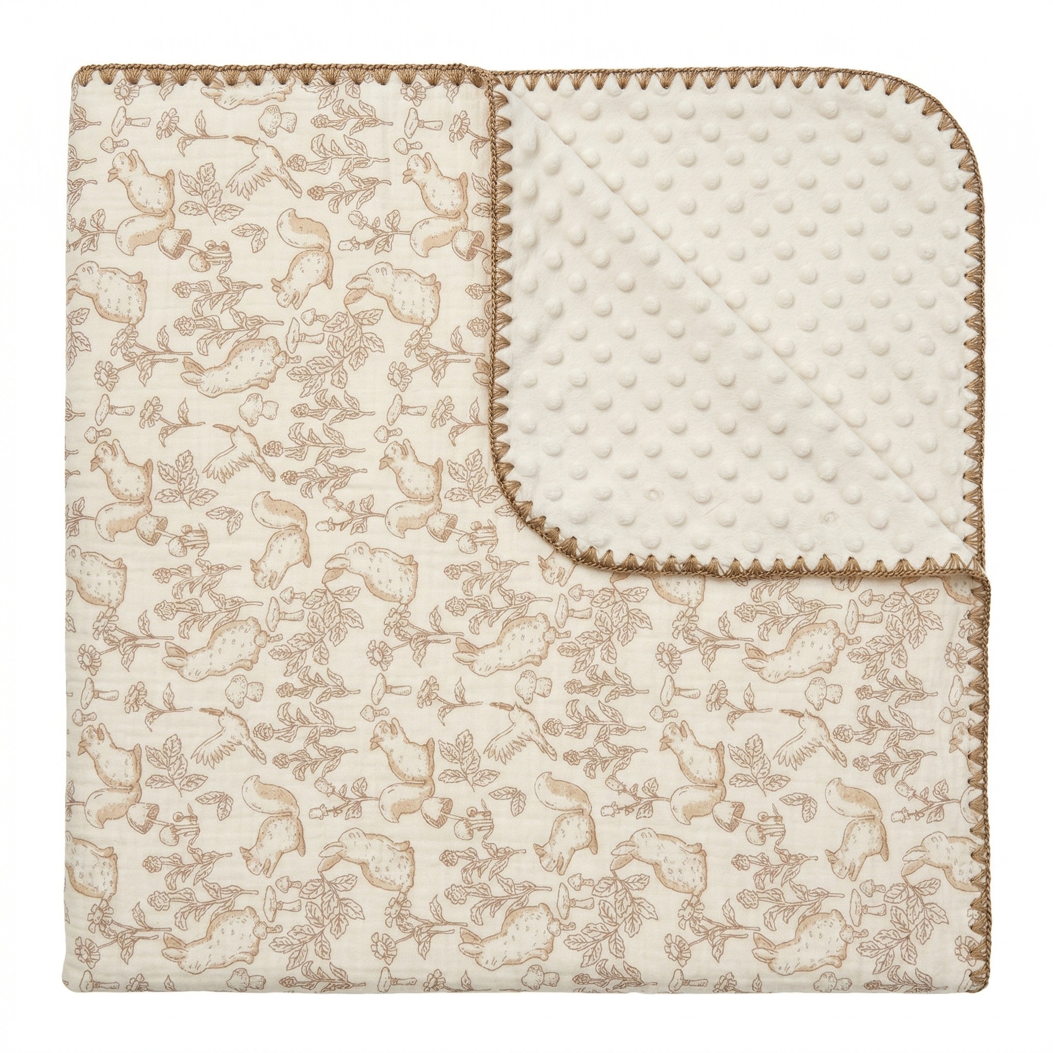 Baby 豆豆毯-丛林乐园 - Comfortable Baby Blanket