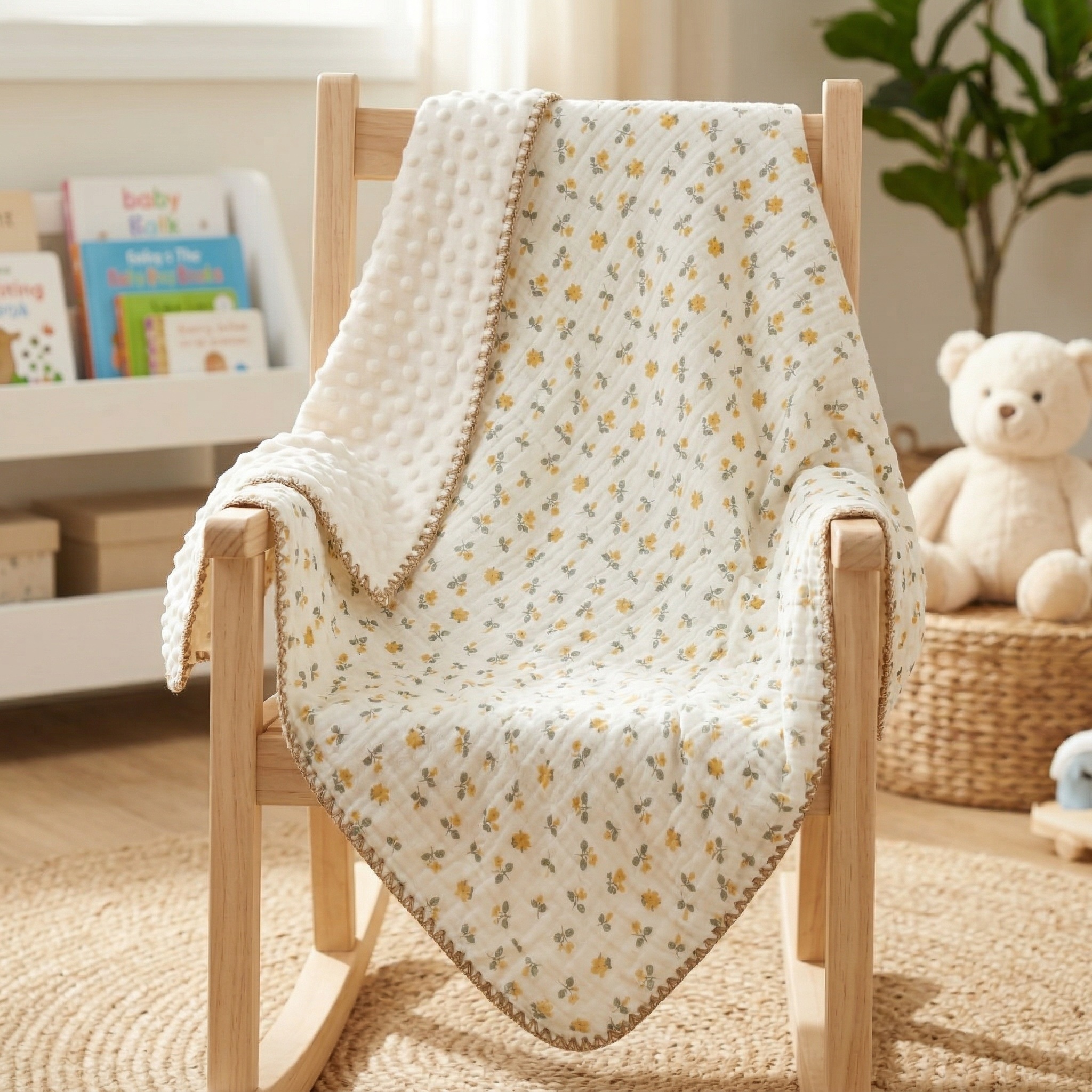 Baby 豆豆毯-幸运草 - Comfortable Baby Blanket