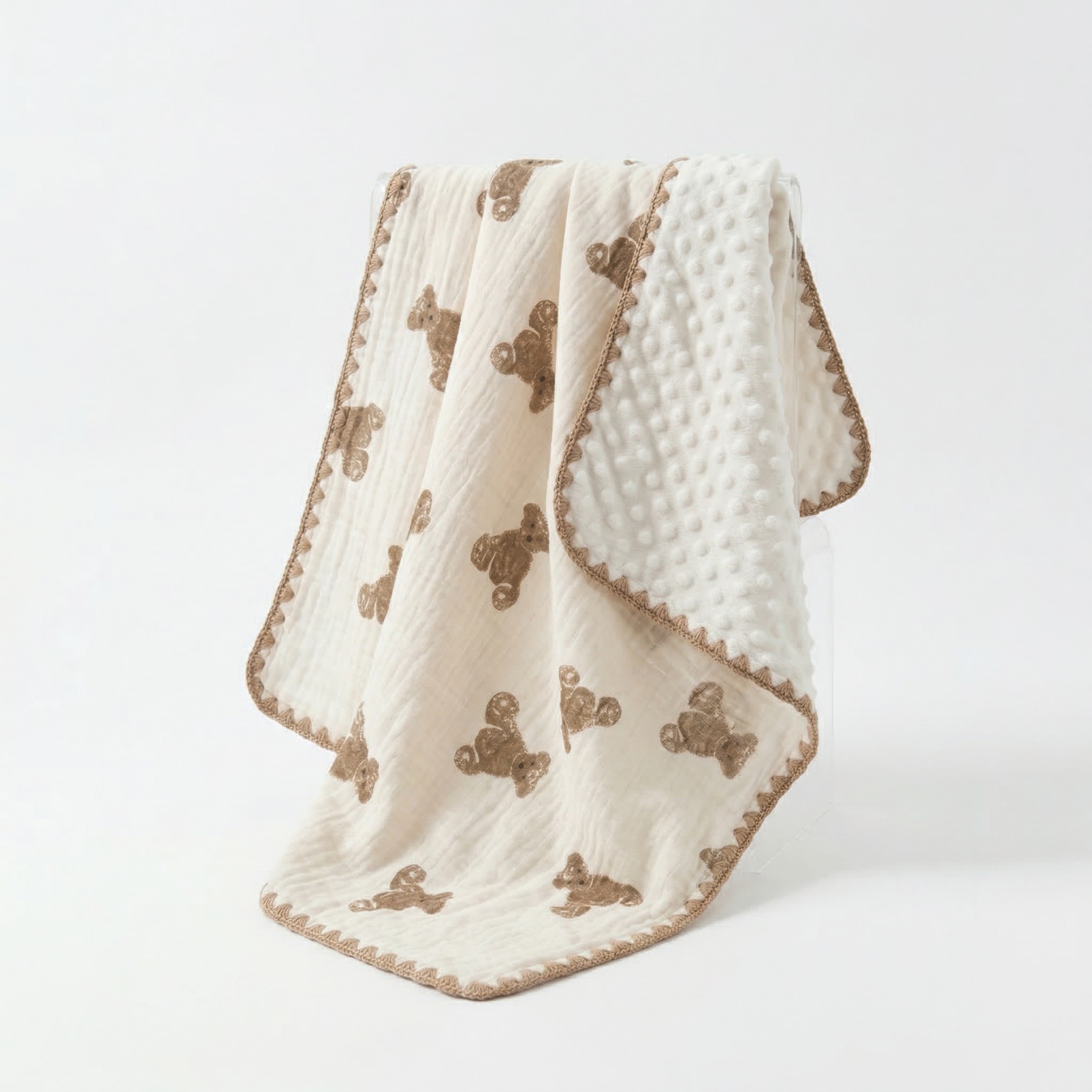 Baby 豆豆毯-小熊 - Comfortable Baby Blanket