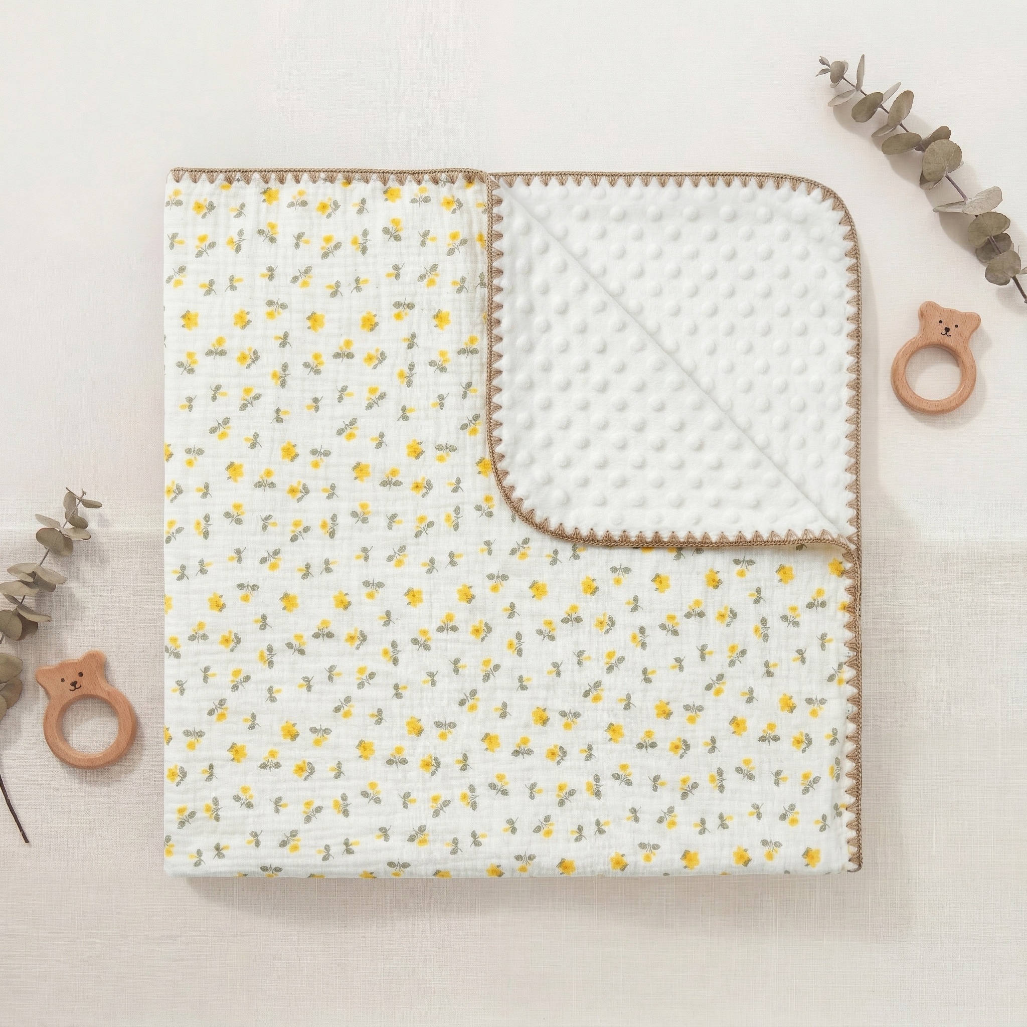 Baby 豆豆毯-幸运草 - Comfortable Baby Blanket